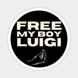 Free My Boy Luigi Magnet